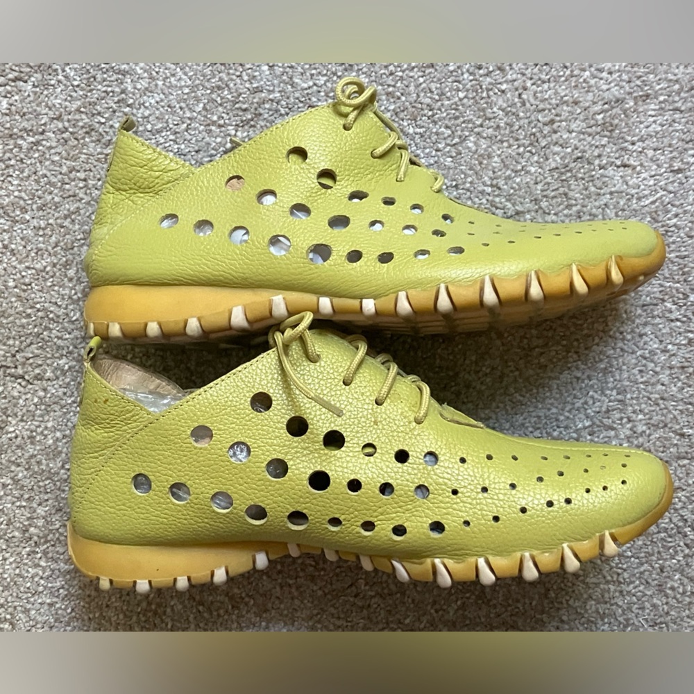 Litfoot leather perforated LF9010 Oxford shoes lightweight artisan breathable 7 - Picture 5 of 6